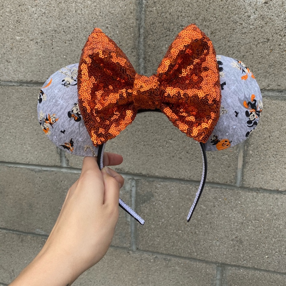 Handmade Mickey Halloween Disney ears